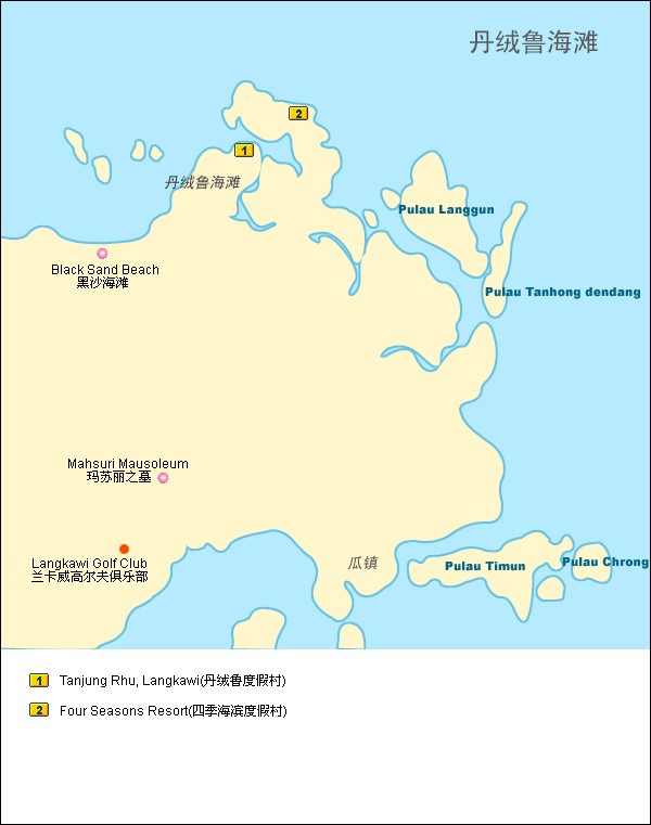 兰卡威地图